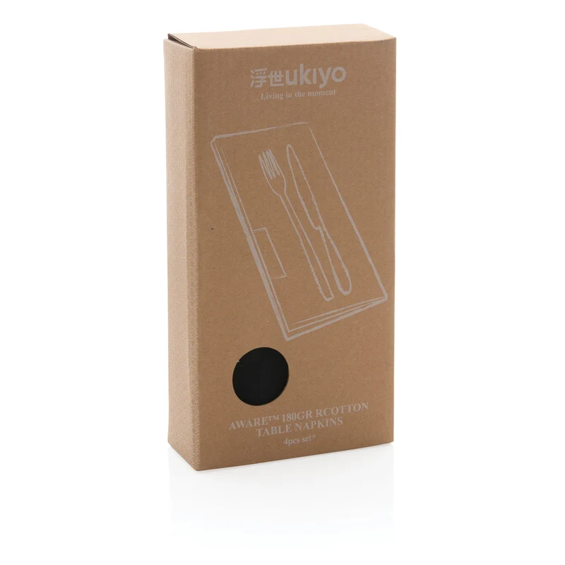 Ukiyo Aware™ 180gr rCotton 4-tlg. Servietten-Set