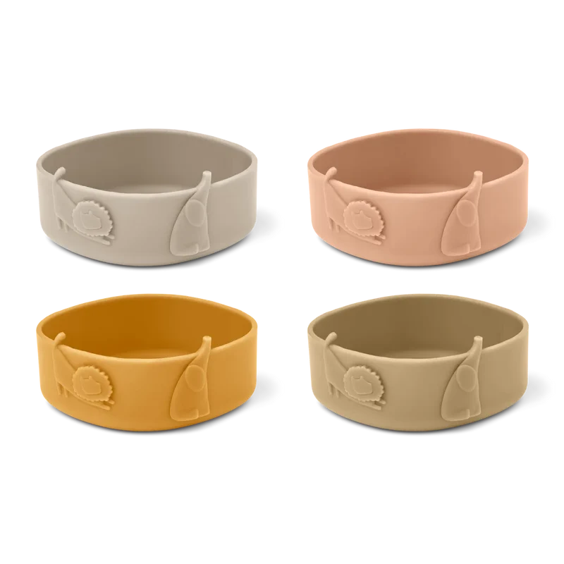 Set mit 4 Emily-Schalen – (verschiedene Farben)
