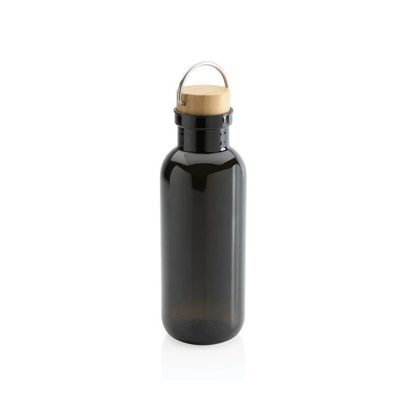 RCS rPET Flasche with Bambusdeckel und Griff