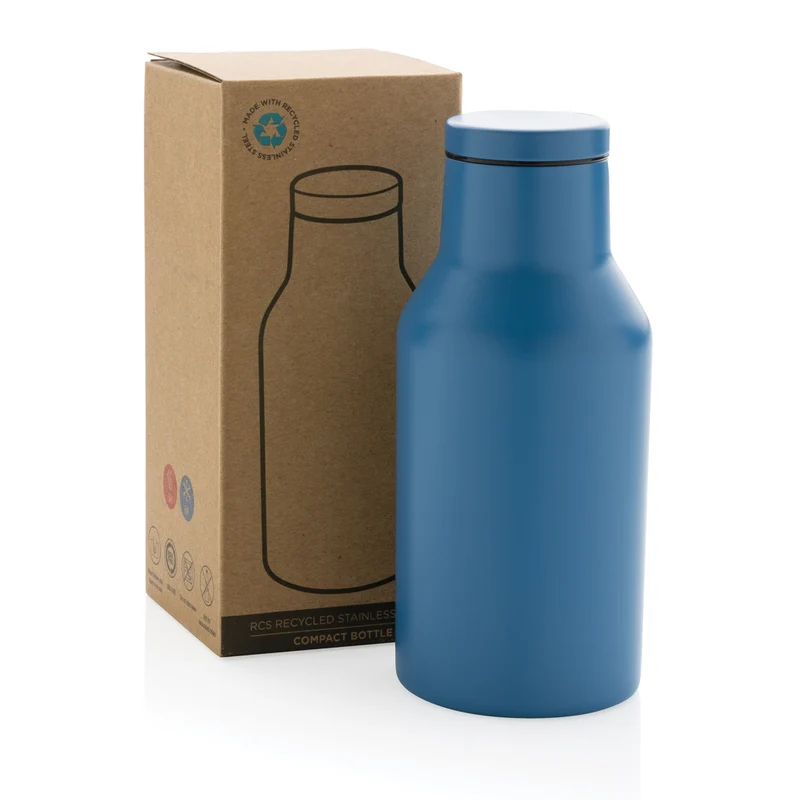 RCS recycelte Stainless Steel Kompakt-Flasche