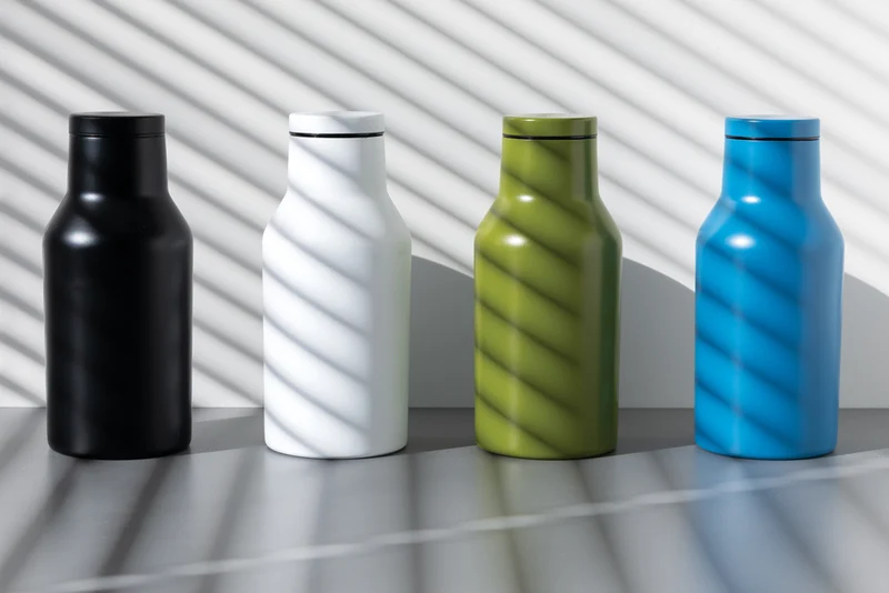 RCS recycelte Stainless Steel Kompakt-Flasche