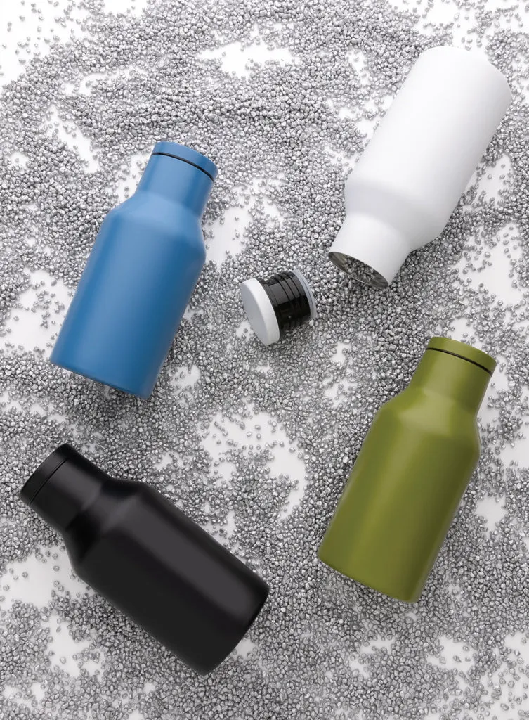 RCS recycelte Stainless Steel Kompakt-Flasche