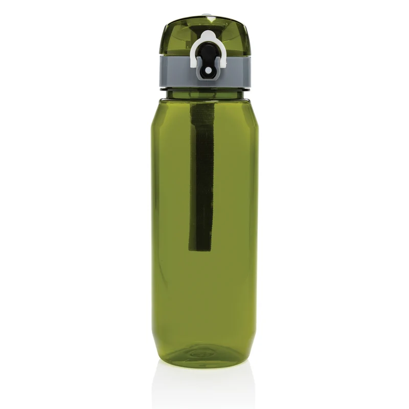 Yide verschließbare Wasserflasche aus RCS rec. PET, 800ml