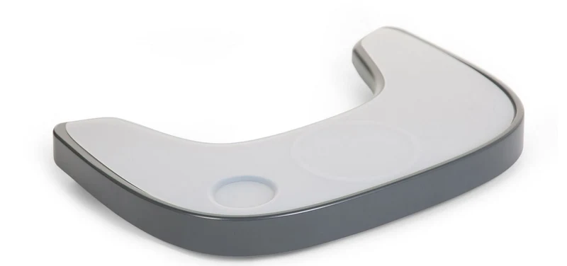 Evolu Chair Tablet - Abs - Anthrazit + Tischset aus Silikon