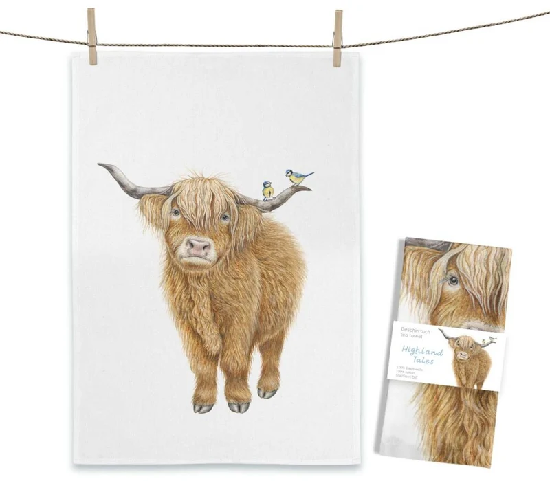 Geschirrtuch Highland Tales