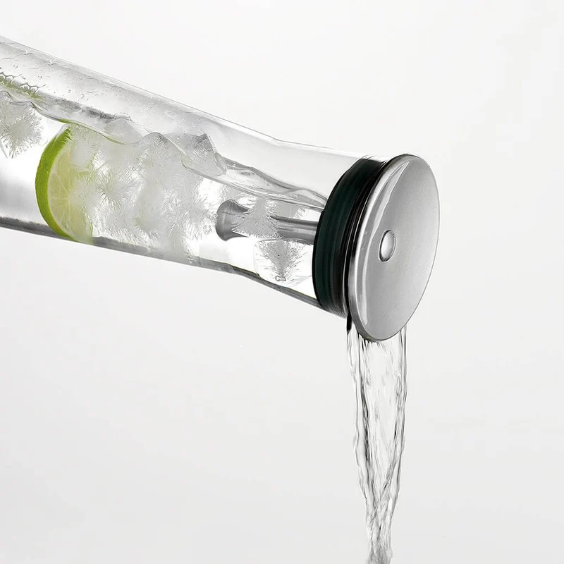 Karaffe mit Edelstahlausgießer 1,1 ltr