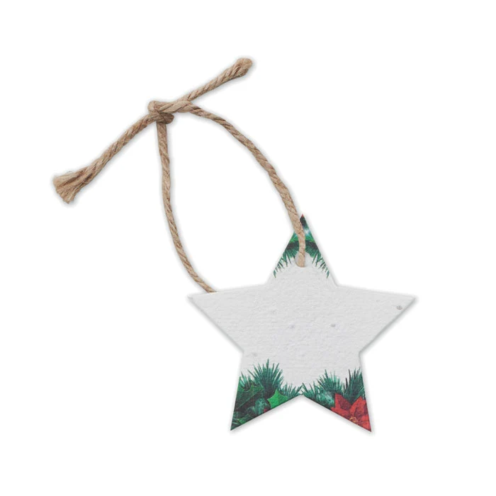 Starseed Weihnachtsschmuck Samenpapier