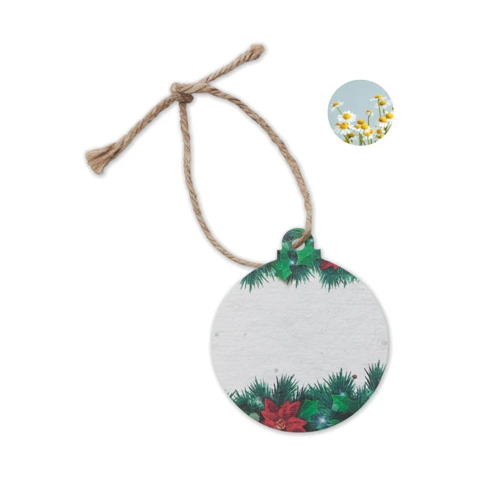 Bauseed Weihnachtsschmuck Samenpapier