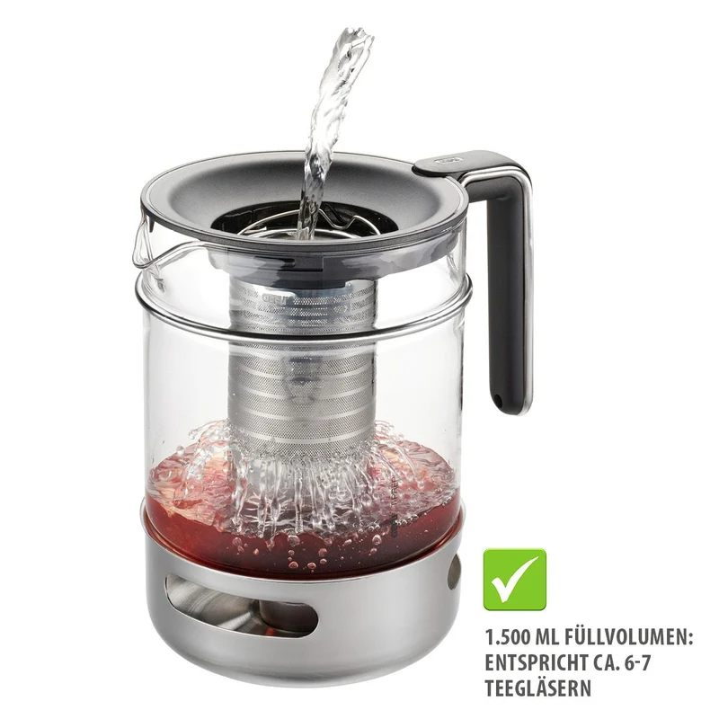 Teekanne, 1.500 ml inkl. Stövchen T-PREP