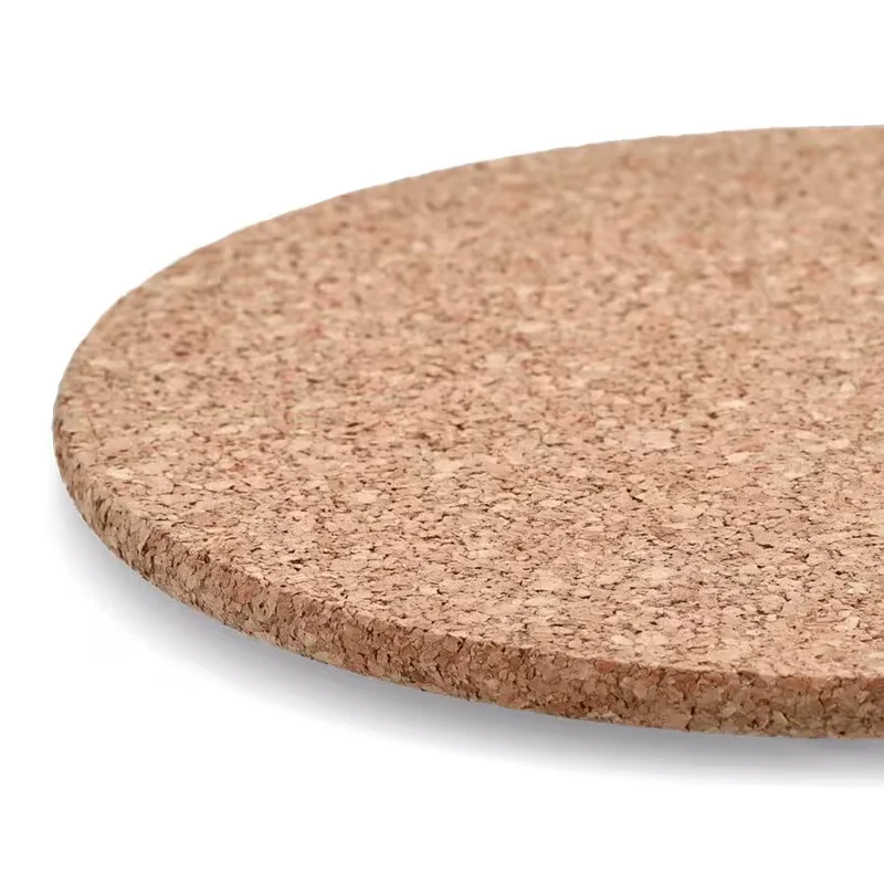Untersetzer, Kork ca. Ø 30 cm × 1 cm