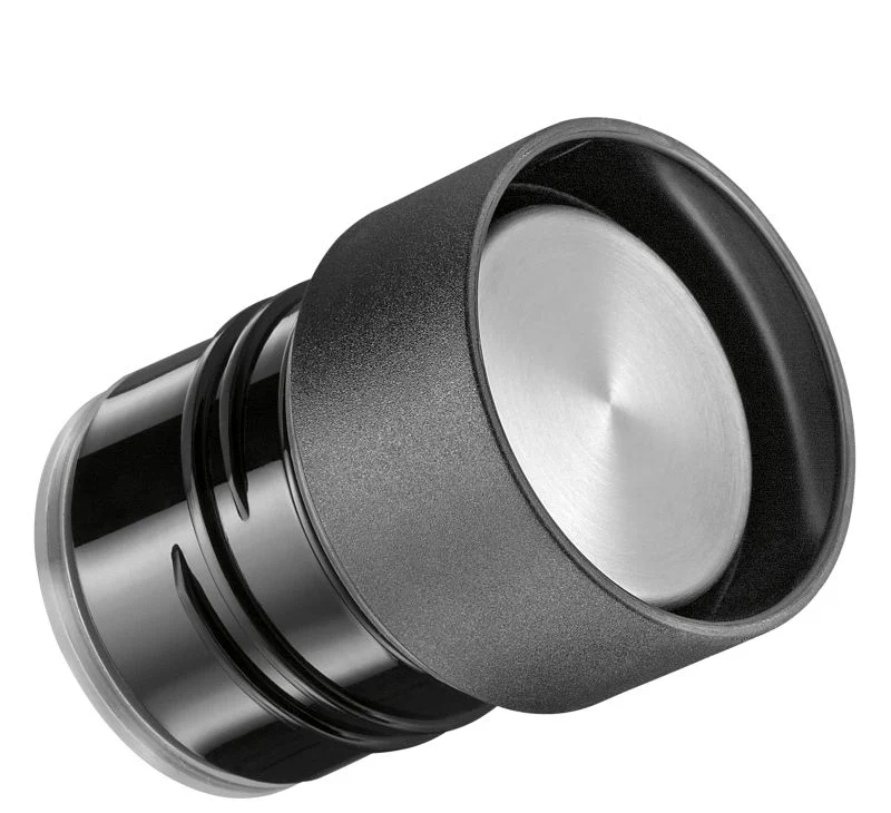 Isoflasche 0,45l schwarz Deluxe