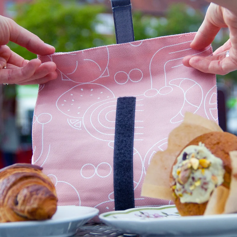 Snackbeutel mit Frische Inlay
