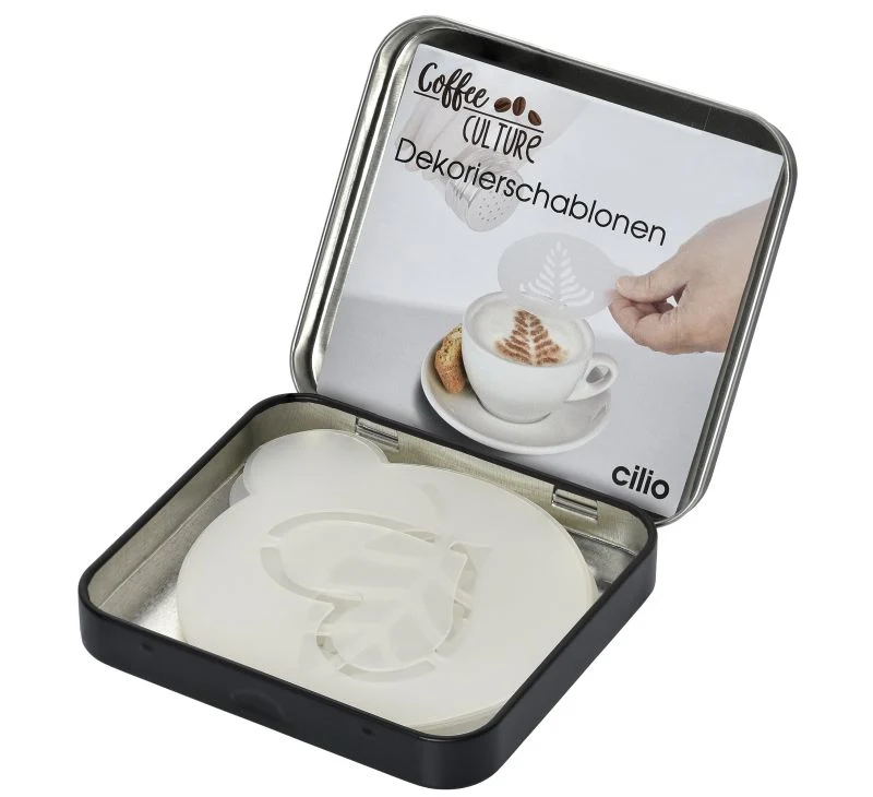 Dekorierschablonen Kaffee