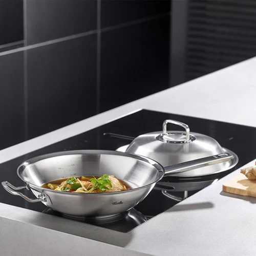 Wok 30cm mit Deckel Original-Profi Collection