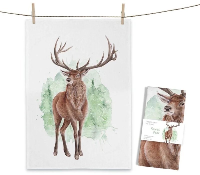 Geschirrtuch Forest Deer