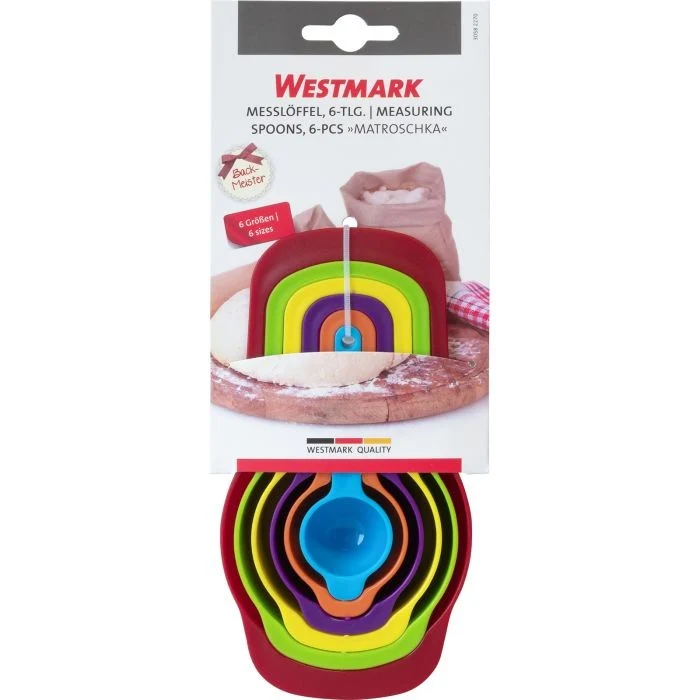 Meßlöffel "Matroschka" Set 6teilig