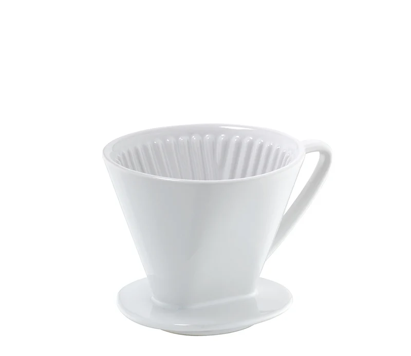 Kaffeefilter Größe 2 Keramik weiß